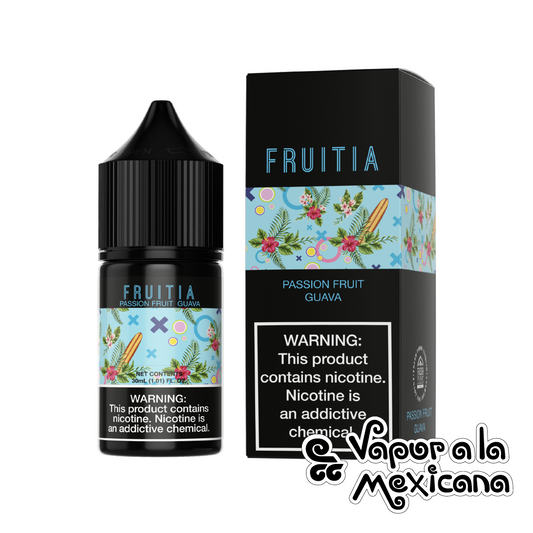 Passion Guava Punch NicSalts 30ml | FRUITIA by Fresh Farms