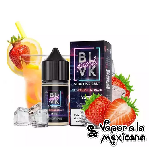 Iced Berry Lemonade NicSalts 30ml | BLVK Pink