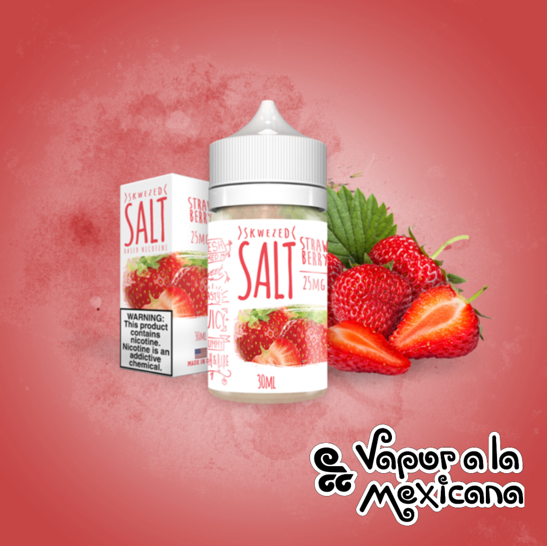 Strawberry NicSalts 30ml | Skwezed