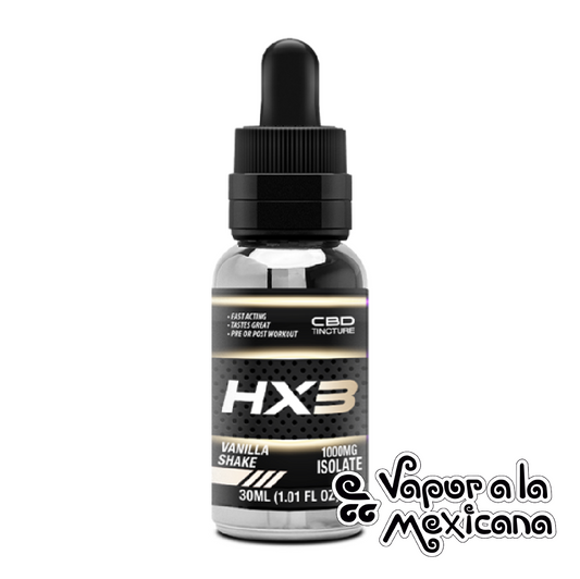 HX3 Vanilla Shake CBD Isolate 1000mg Oral Drops CBD | Halo CBD