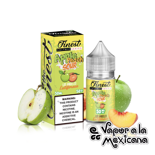 Apple Peach Sour NicSalts 30ml | Finest