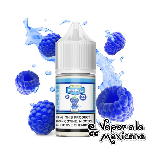 Blue Raspberry NicSalts 30ml | Pod Juice