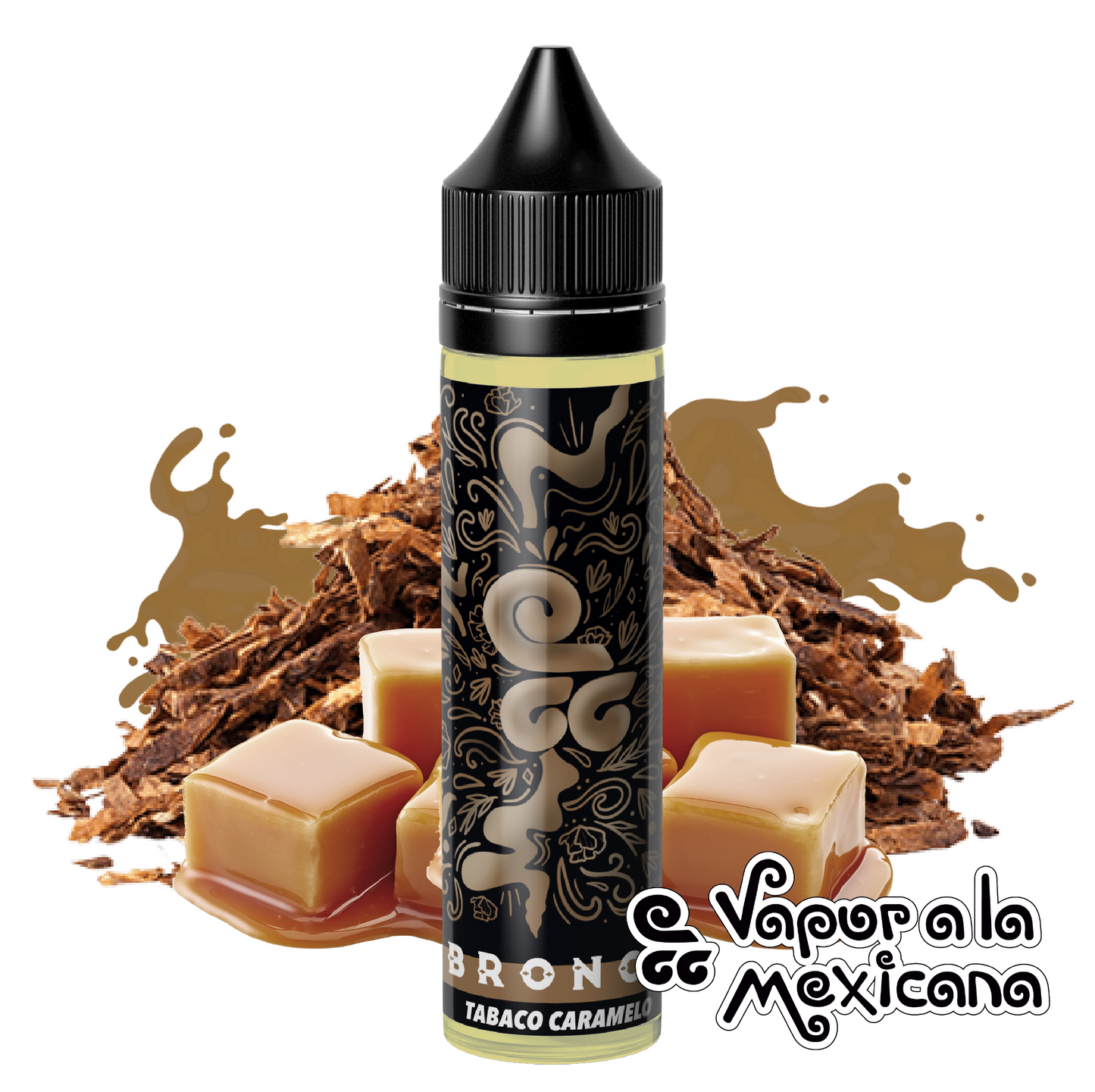 Bronce Tabaco Caramelo 60ml | Vapor a la Mexicana