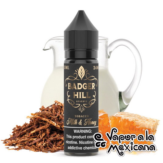 Milk &amp; Honey 60ml | Badger Hill Reserve