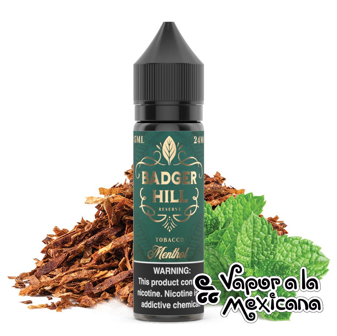 Menthol 60ml | Badger Hill Reserve