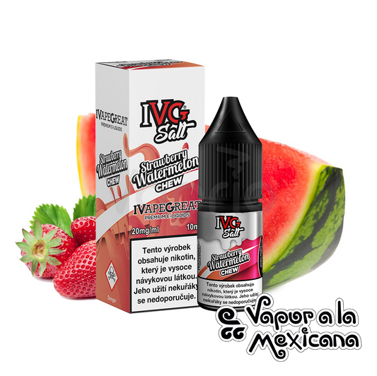 Strawberry Watermelon Chew NicSalts 30ml | IVG Premium