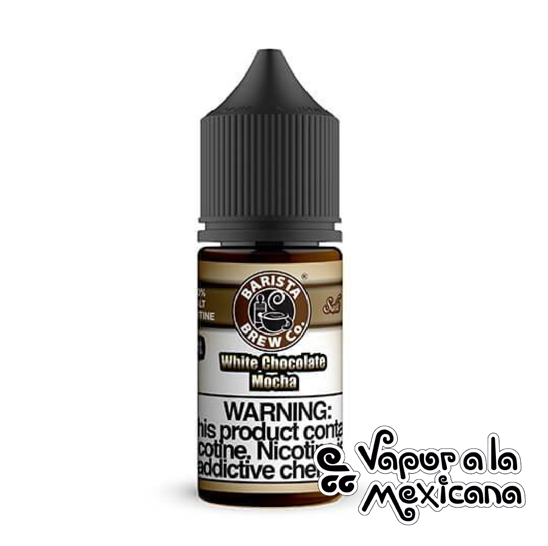 White Chocolate Mocha 30ml | Barista Brew Co. Nicotine Salt