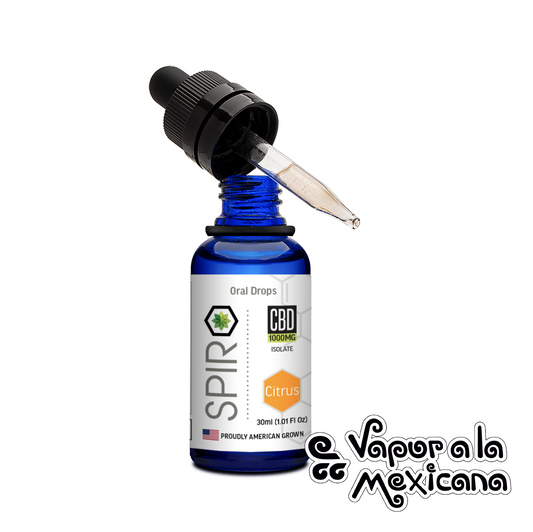 Spiro Citrus CBD Isolate 1000mg Oral Drops CBD | Halo CBD