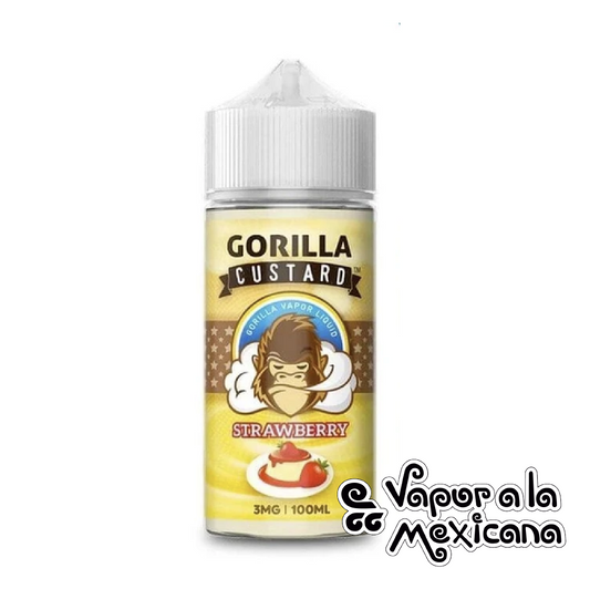 Strawberry 100ml | Gorilla Custard