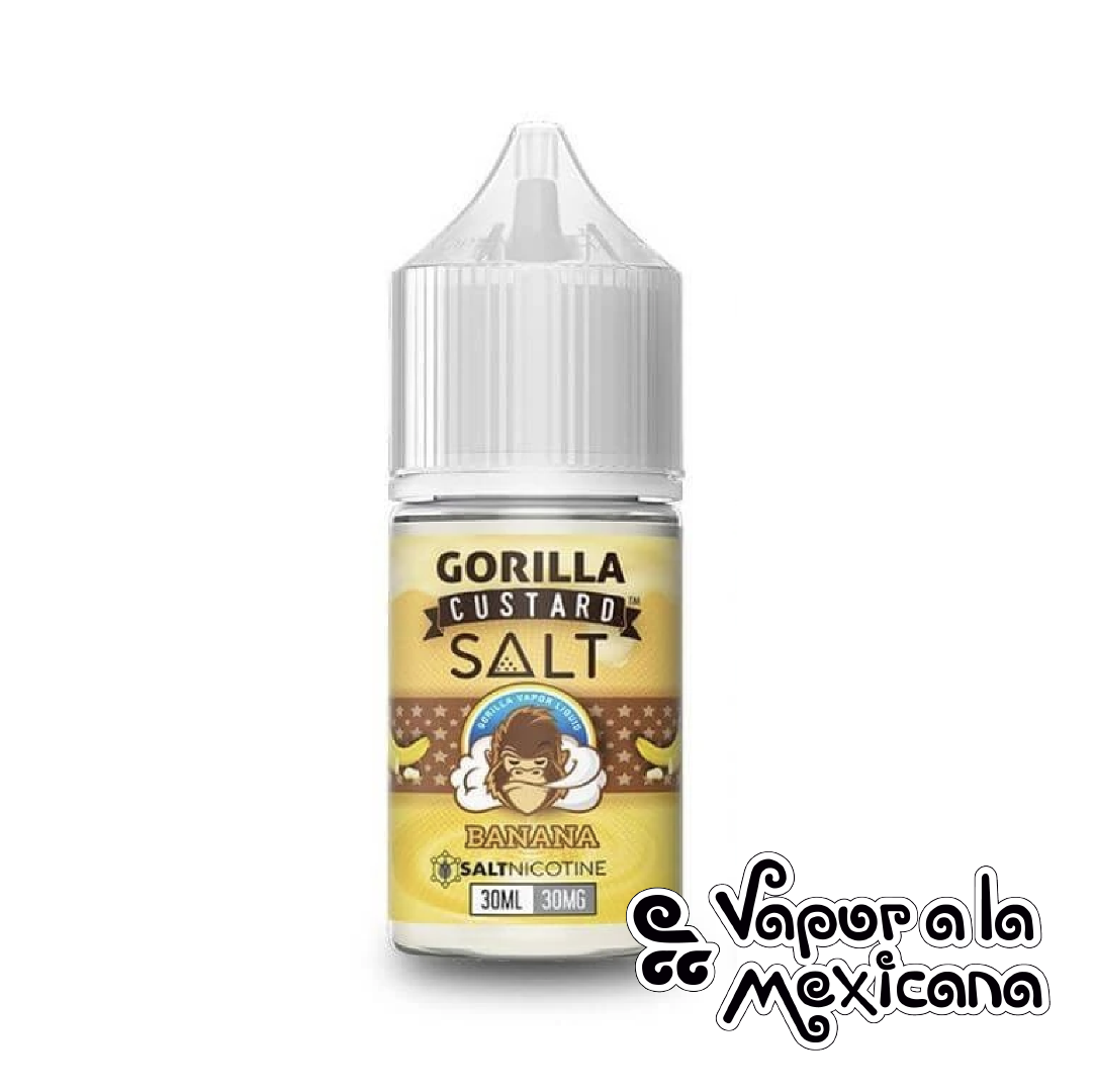 Banana NicSalts 30ml | Gorilla Custard