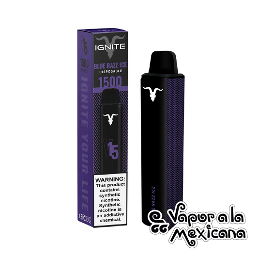 Blue Razz Ice Desechable V15 | Ignite