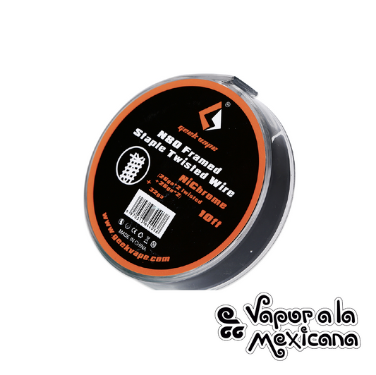 N80 Framed Staple Twisted Wire 10ft | GeekVape