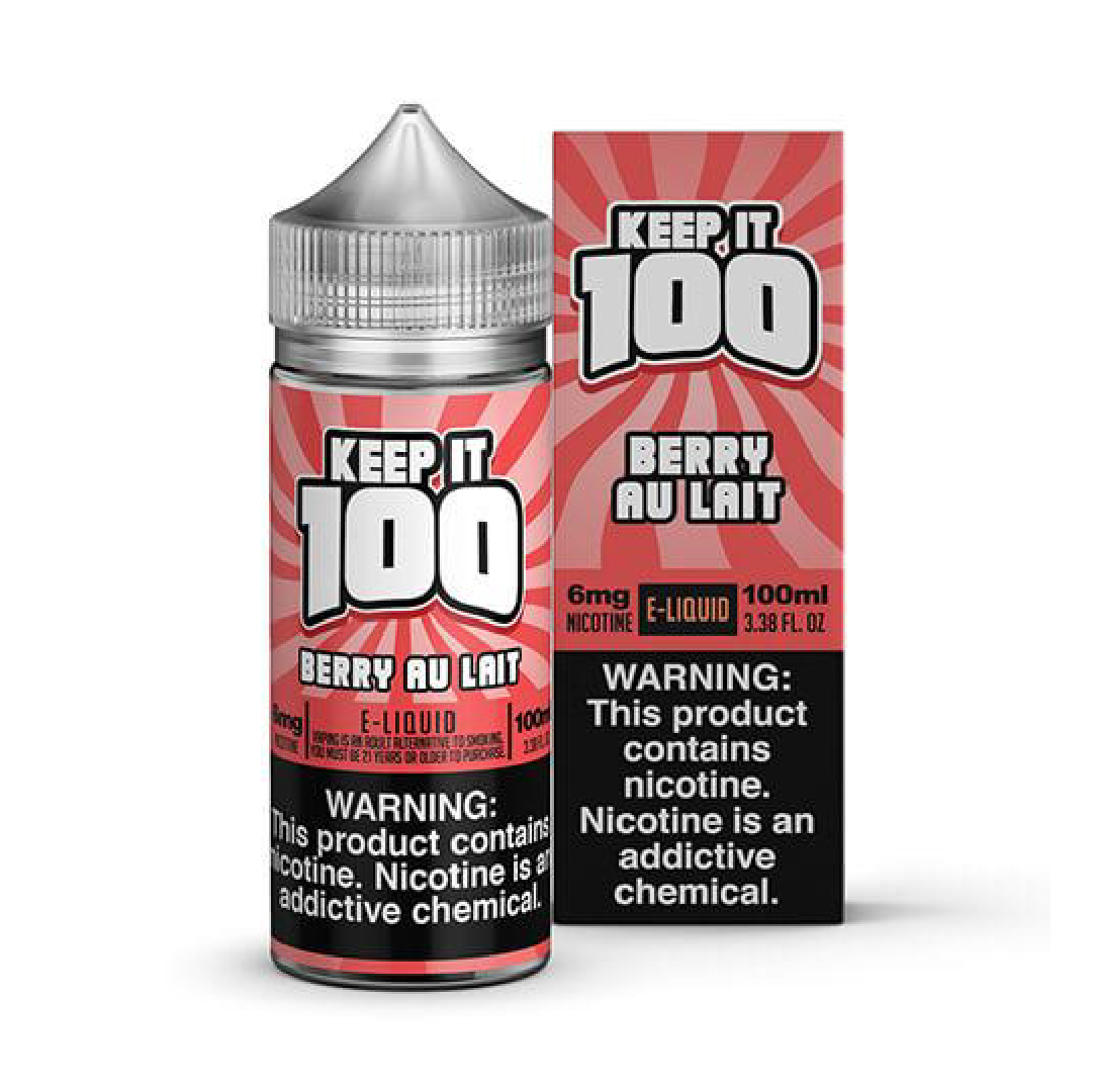 Berry Au Lait 100ml | Keep It 100