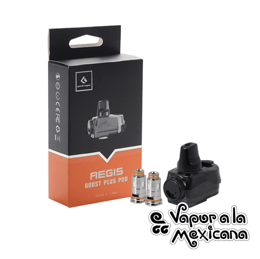 Aegis Boost Plus Pod Cartucho c/ 2 Coils | GeekVape