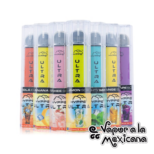 Pod Desechable ULTRA 600 Puffs 5% | HYPPE ULTRA