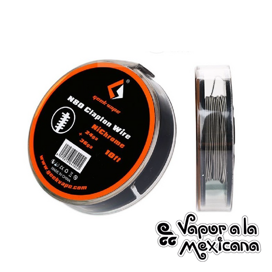 N80 Clapton Wire 10ft | GeekVape