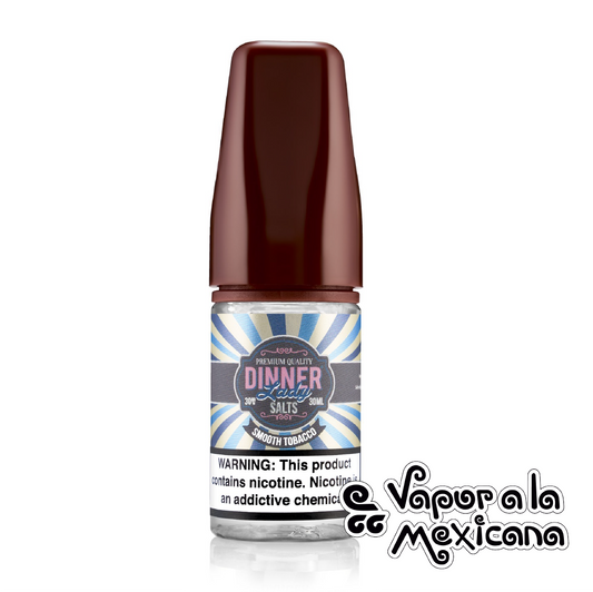 Smooth Tobacco NicSalt 30ml | Dinner Lady
