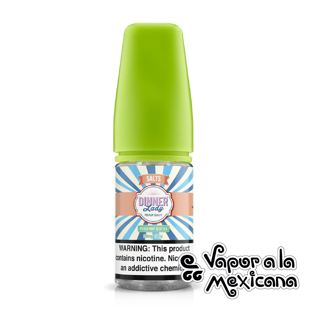 Peach Mint Iced Tea NicSalts 30ml | Dinner Lady