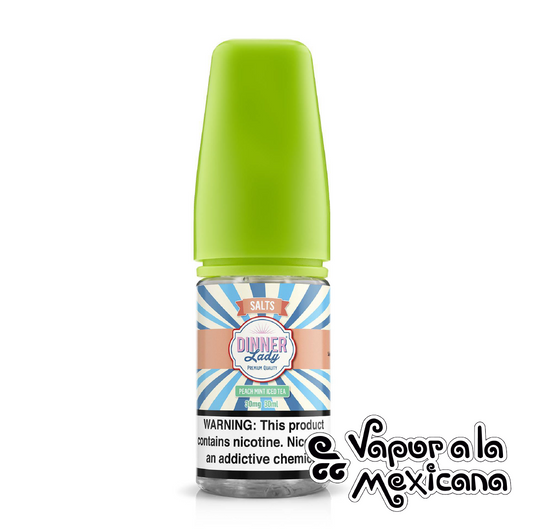 Peach Mint Iced Tea NicSalts 30ml | Dinner Lady