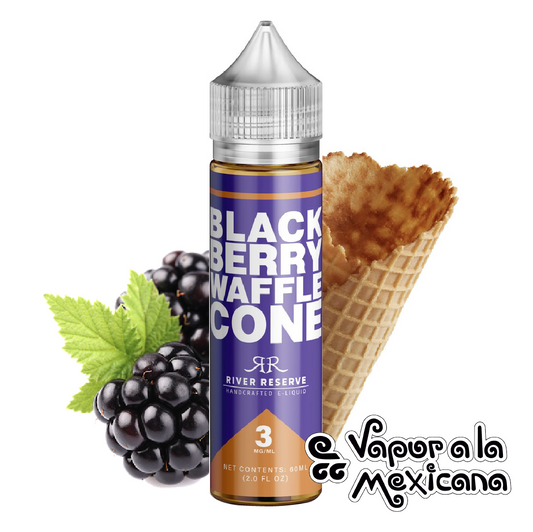 Blackberry Waffle Cone 60ml | River Reserve