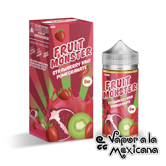 Strawberry Kiwi Pomegranate 100ml | Fruit Monster