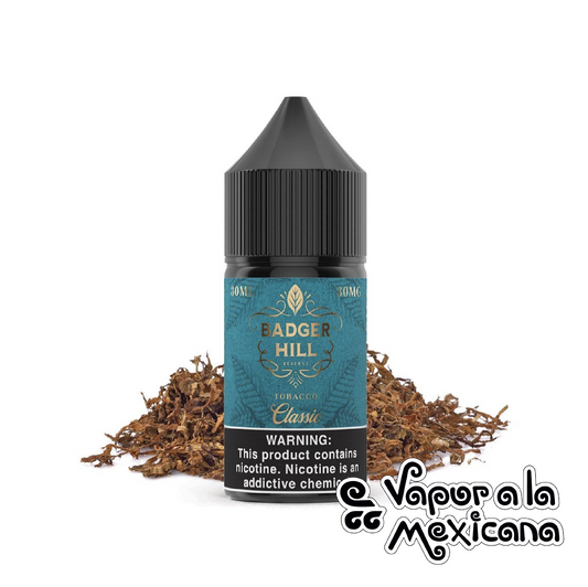Classic NicSalts 30ml | Badger Hill Reserve