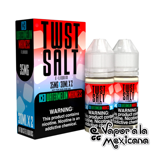 Iced Watermelon Madness NicSalts 30ml | Twst Salts