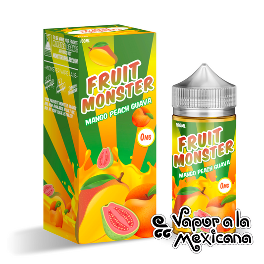 Mango Peach Guava 100ml | Fruit Monster