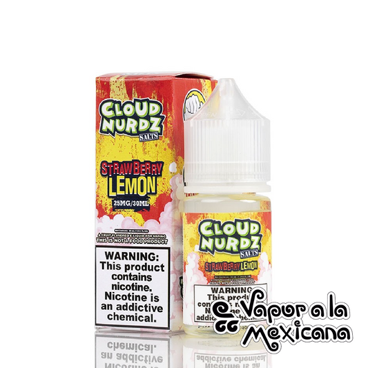 Strawberry Lemon NicSalts 30ml | Cloud Nurdz