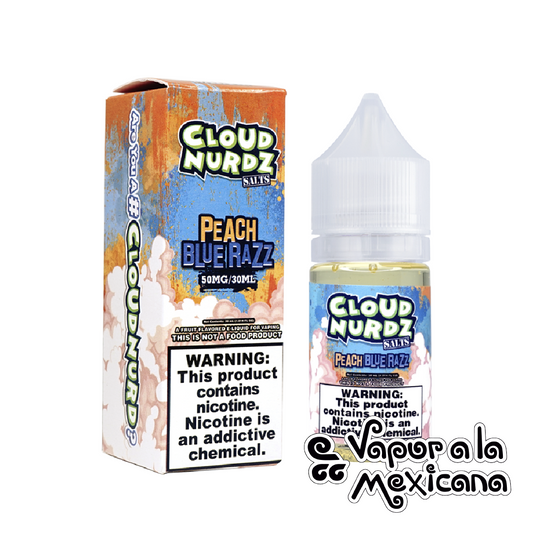 Peach Bluerazz NicSalts 30ml | Cloud Nurdz