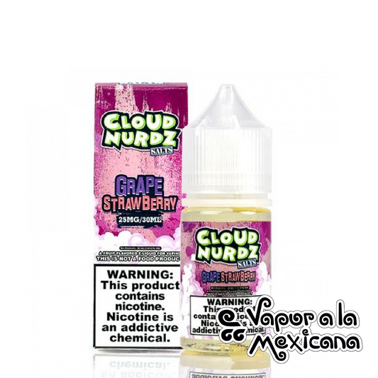 Grape Strawberry Nicsalts 30 ml | Cloud Nurdz