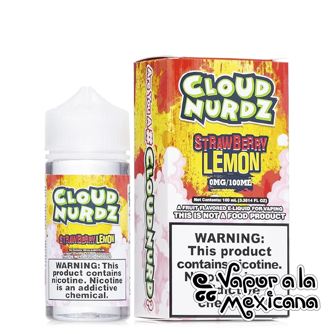 Strawberry Lemon 100ml | Cloud Nurdz