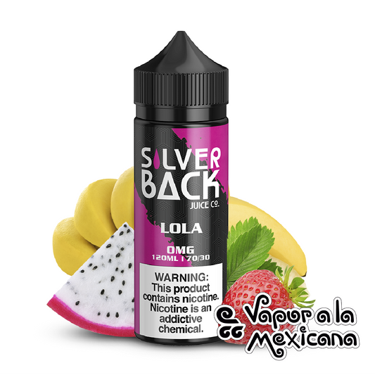 LOLA- Strawberry Banana Dragon Fruit 120ml | SILVERBACK Juice Co