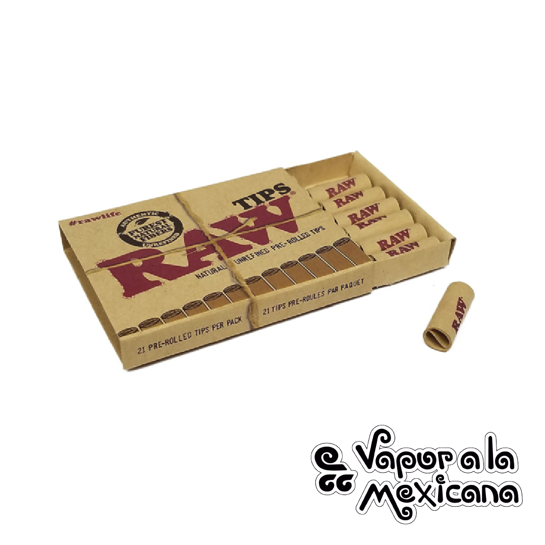 Raw Tips (21pz) Pre-rolled | RAW