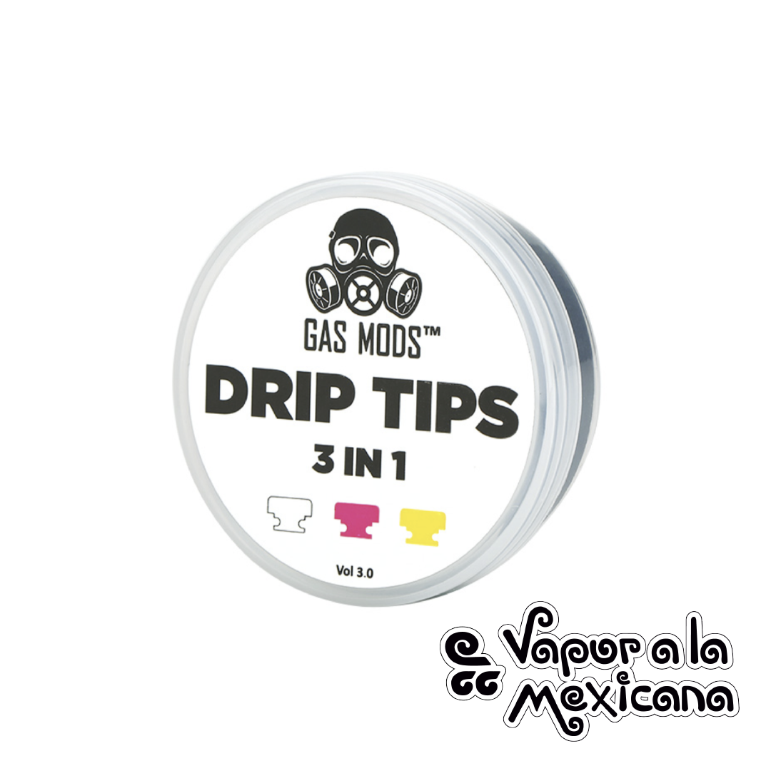 Drip Tips (3 in 1) | Gas Mods