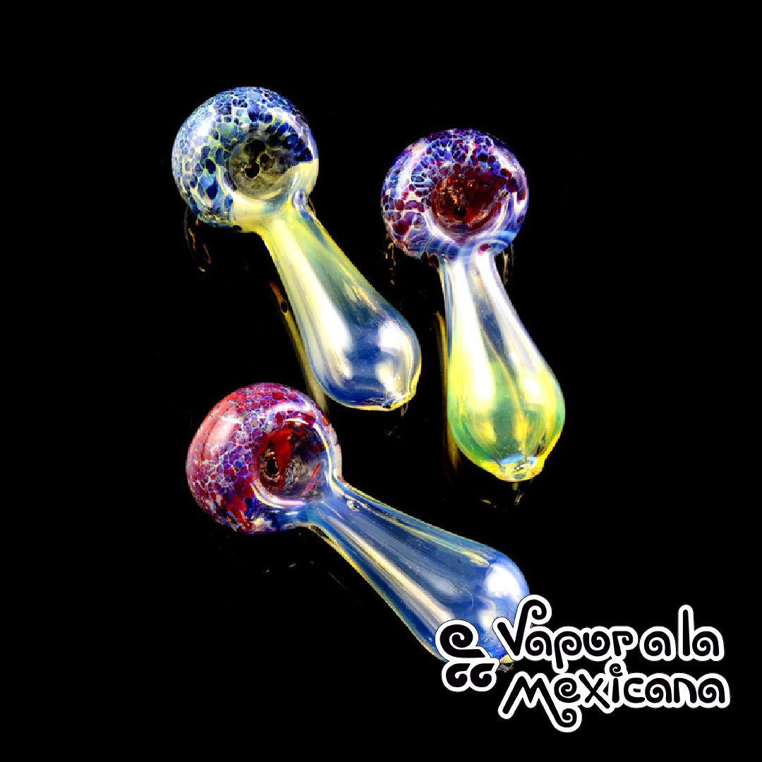 Fumed Frit Glass Pipe