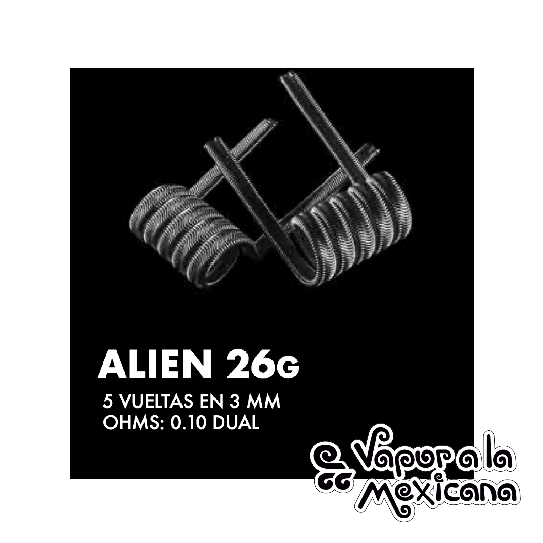 Resistencia Artesanal Alien (26g) | Mexohm