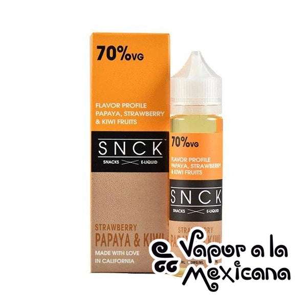 Strawberry papaya &amp; kiwi 60 ml | SNCK