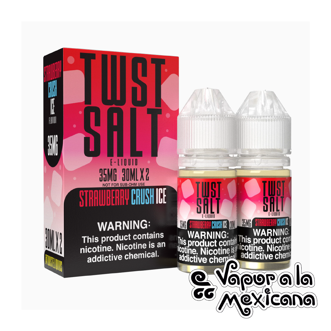 Strawberry Crush Ice NicSalts 30ml | Twist Salt