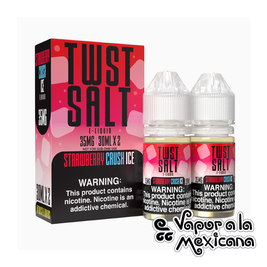 Strawberry Crush Ice NicSalts 30ml | Twist Salt