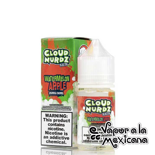 Watermelon Apple NicSalt 30ml | Cloud Nurdz