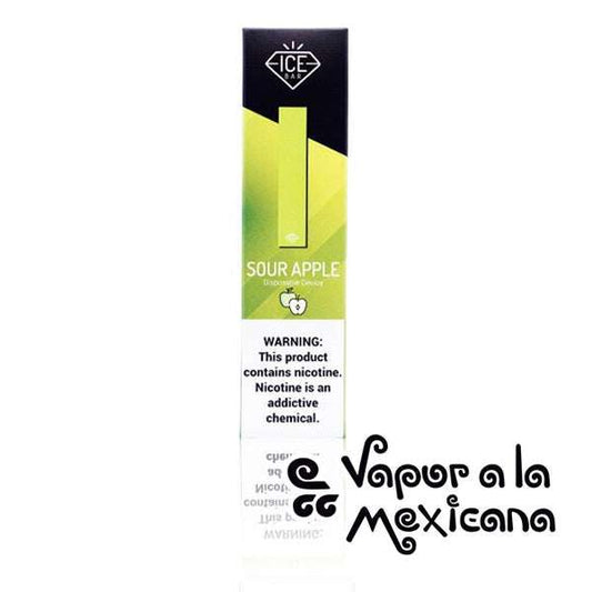 Green Apple Pod Disposable 5% | Ice Bar