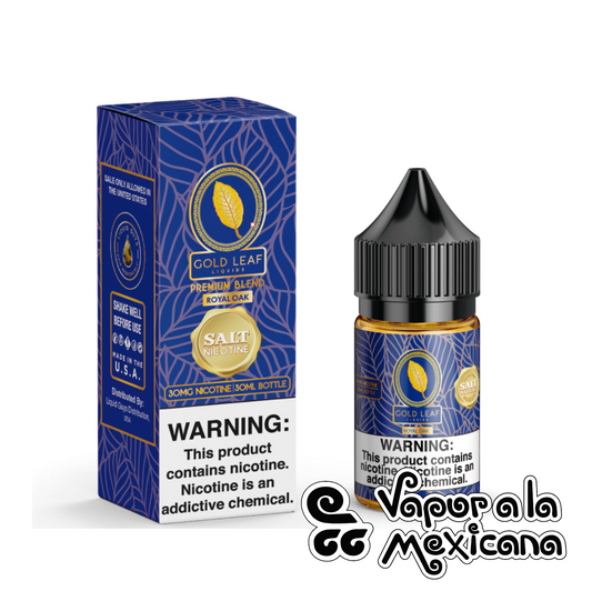 Royal Oak 30mg NicSalts 30ml | Gold Leaf