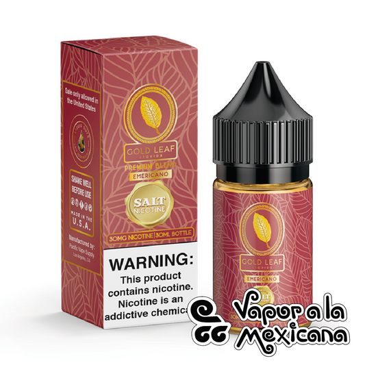 Emericano NicSalts 30ml | Gold Leaf