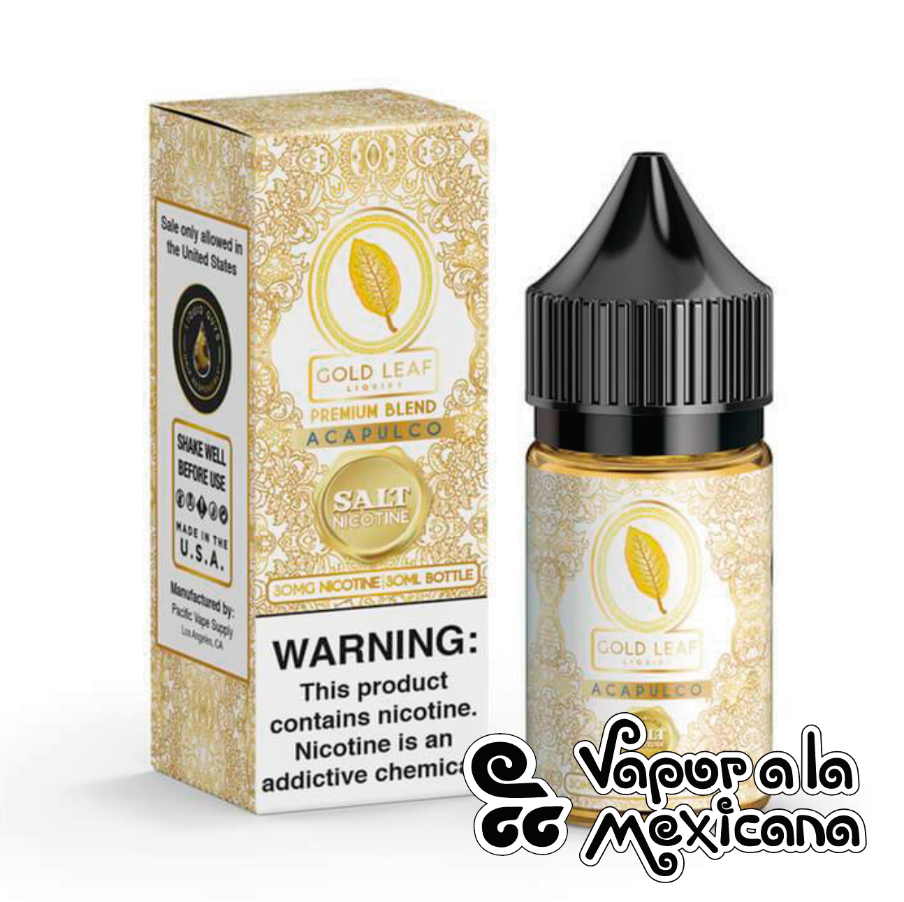 Acapulco NicSalts 30ml | Gold Leaf