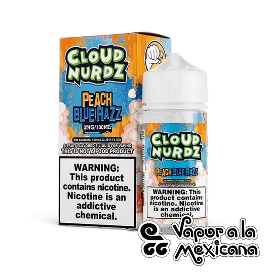 Peach Bluerazz 100ml | Cloud Nurdz