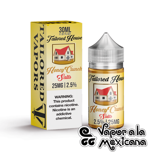 Honey Crunch 25mg NicSalts 30ml | Tailored House
