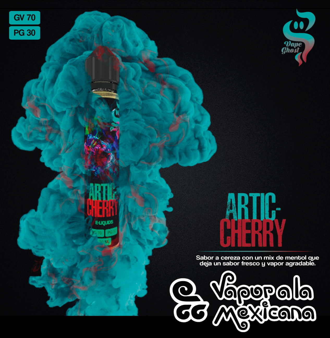 Artic Cherry 30ml | Vape Ghost