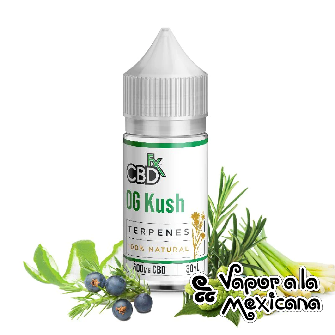 Terpenos OG Kush CBD Liquid 30ml (500mg) | CBDfx